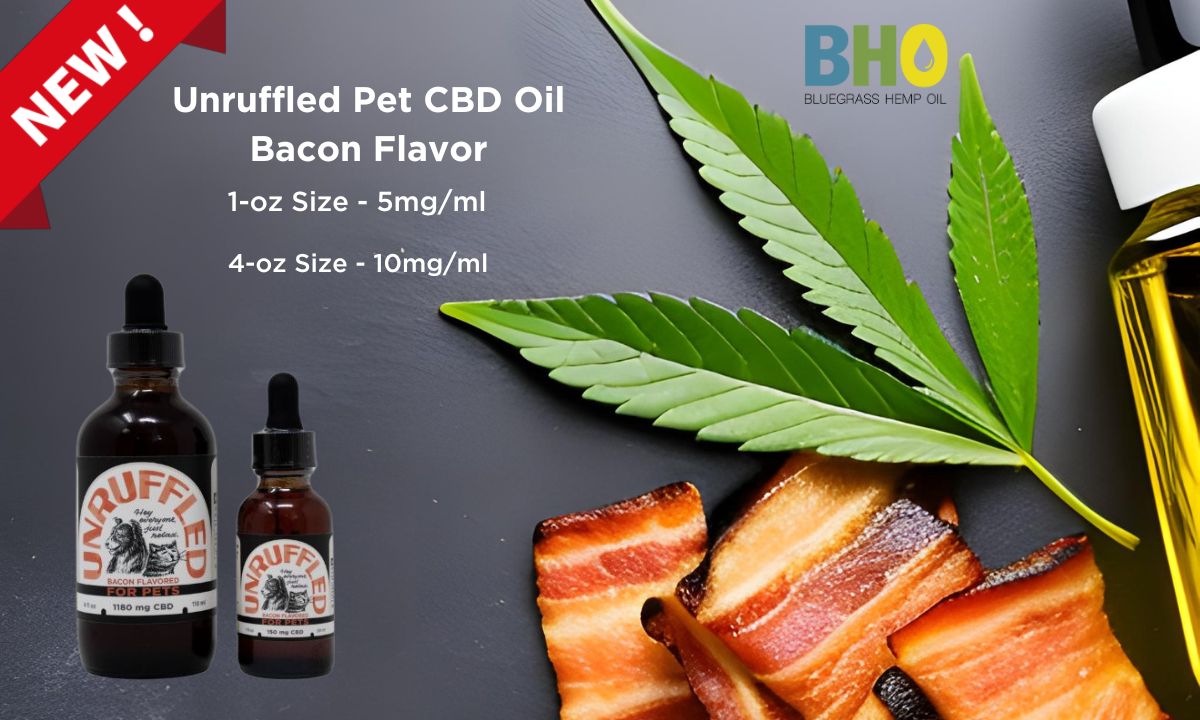 Unruffled Bacon Flavored CBD oil