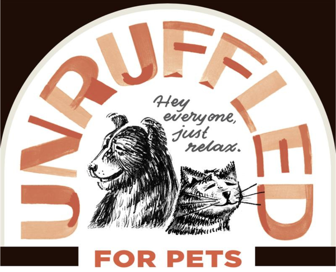 Unruffled CBD product designed for pets.